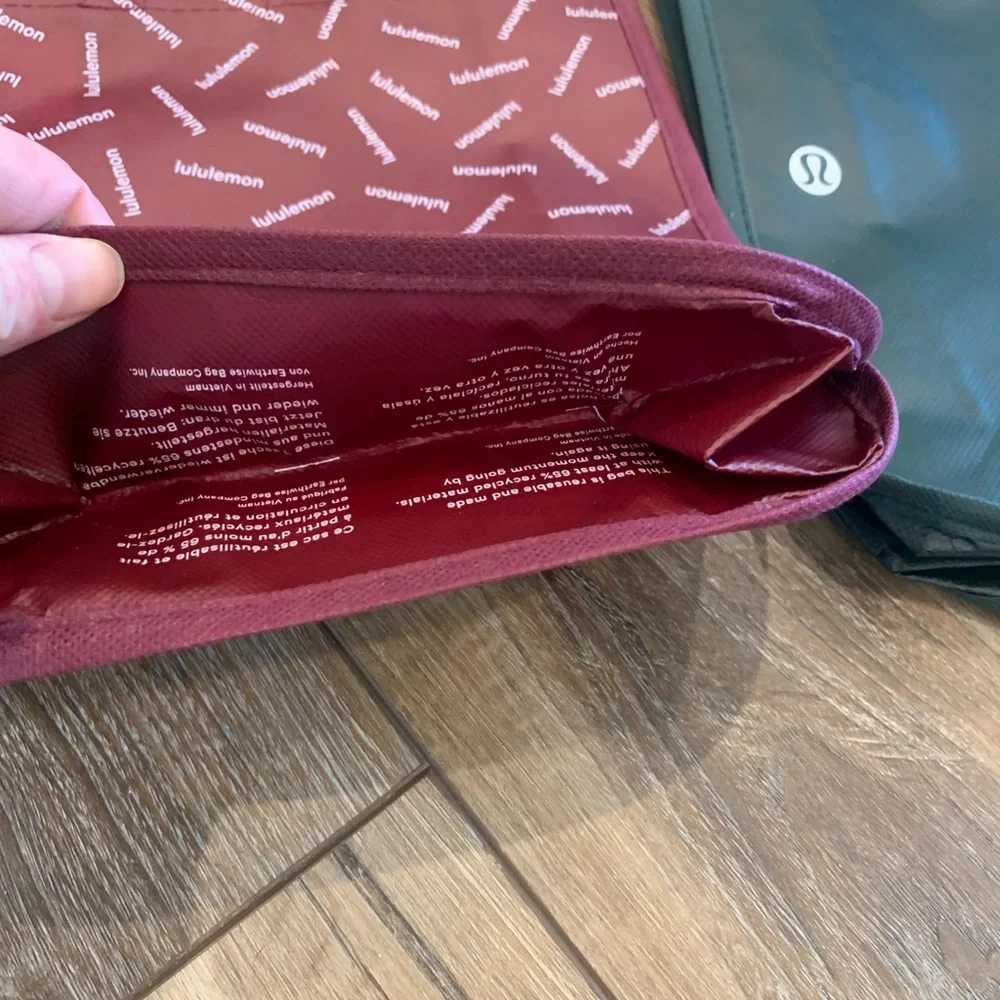 3 Reusable Lululemon Bags - Picture 4 of 5